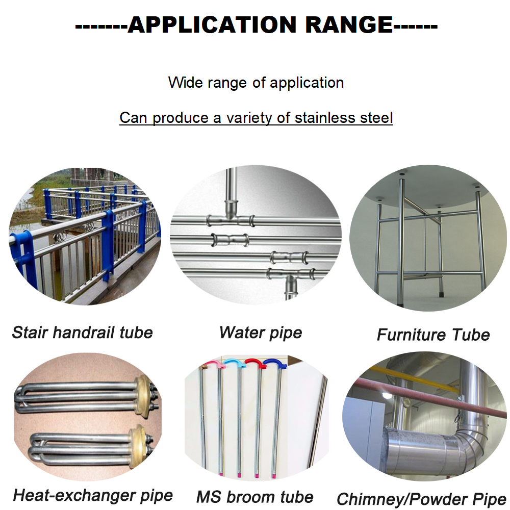 Stainless Steel Tube Manufacturing Machine